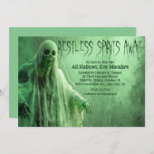 Uitnodiging voor Halloween Party (Voorkant / Achterkant)