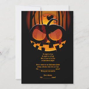 Uitnodiging voor Halloween Party