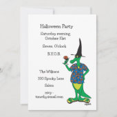 Uitnodiging voor Halloween Party (Voorkant)