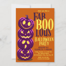 Uitnodiging voor Halloween Party