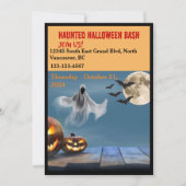 Uitnodiging voor Halloween Party (Voorkant)