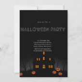 Uitnodiging voor Halloween Party (Voorkant)