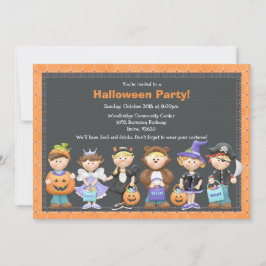 Uitnodiging voor Halloween Party