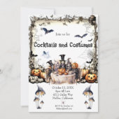 Uitnodiging voor Halloween Party (Voorkant)