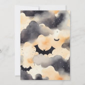 Uitnodiging voor Halloween Party (Achterkant)