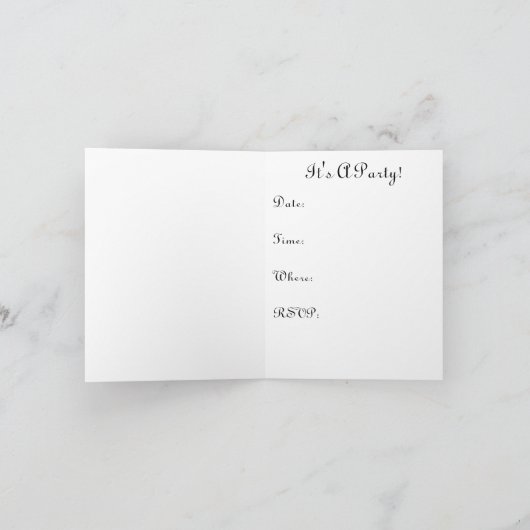 Uitnodiging voor Halloween Party (Binnen)