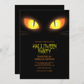 Uitnodiging voor Halloween Party (Voorkant / Achterkant)