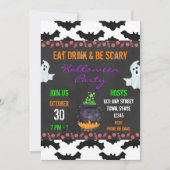Uitnodiging voor Halloween Party (Voorkant)