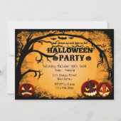 Uitnodiging voor Halloween Party (Voorkant)
