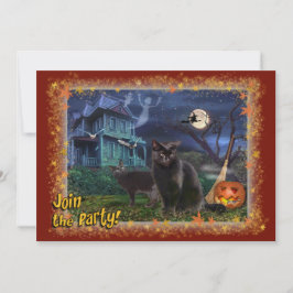 Uitnodiging voor Halloween Party