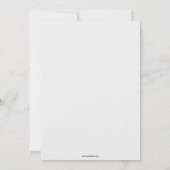 Uitnodiging voor Halloween Party (Achterkant)