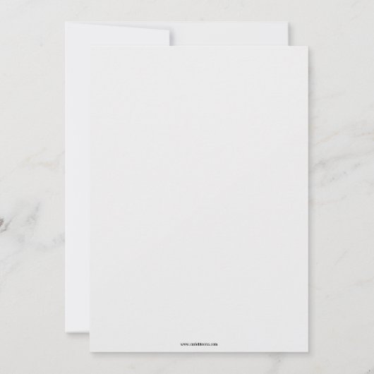 Uitnodiging voor Halloween Party (Achterkant)