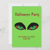 Uitnodiging voor Halloween Party (Voorkant)