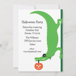 Uitnodiging voor Halloween Party