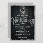 Uitnodiging voor Halloween Party (Voorkant / Achterkant)