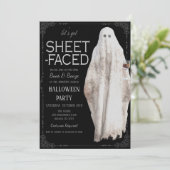 Uitnodiging voor Halloween Party (Staand voorkant)