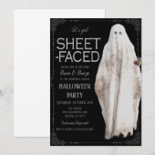 Uitnodiging voor Halloween Party (Voorkant / Achterkant)