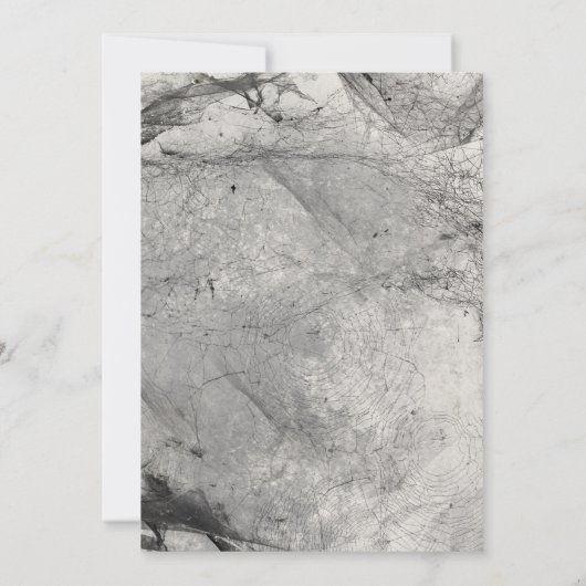 Uitnodiging voor Halloween Party (Achterkant)