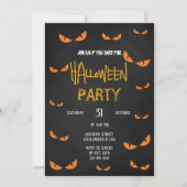 Uitnodiging voor Halloween Party (Voorkant)