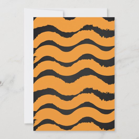 Uitnodiging voor Halloween Party (Achterkant)