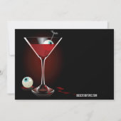 Uitnodiging voor Halloween Party (Achterkant)