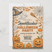 Uitnodiging voor Halloween Party (Voorkant)
