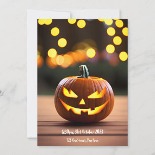 Uitnodiging voor Halloween Party