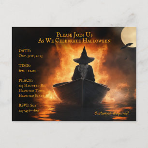 Uitnodiging voor Halloween Party