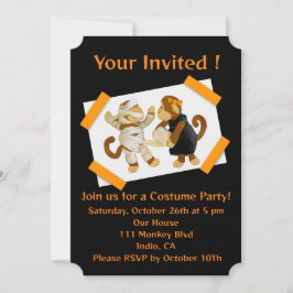 Uitnodiging voor Halloween Party