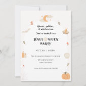 Uitnodiging voor Halloween Party (Voorkant)