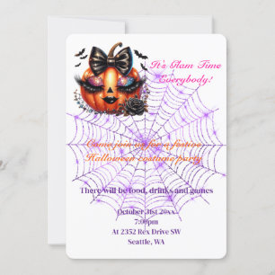 Uitnodiging voor Halloween Party