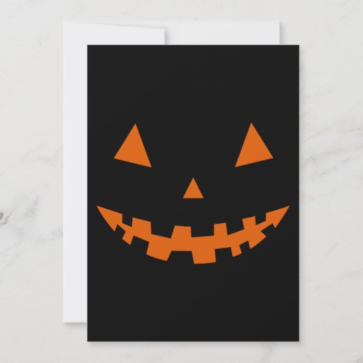 Uitnodiging voor Halloween Party (Achterkant)