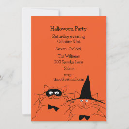 Uitnodiging voor Halloween Party
