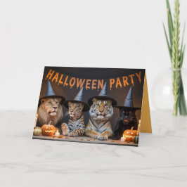 Uitnodiging voor Halloween Party