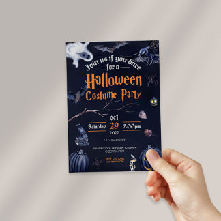 Uitnodiging voor Halloween Party