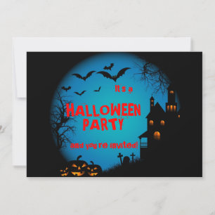 Uitnodiging voor Halloween Party