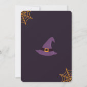 Uitnodiging voor Halloween Party (Achterkant)