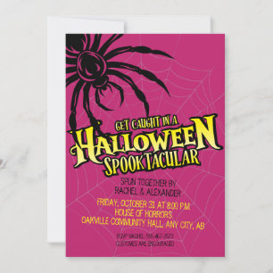 Uitnodiging voor Halloween Party