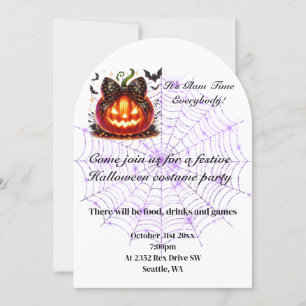 Uitnodiging voor Halloween Party