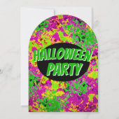 Uitnodiging voor Halloween Party (Voorkant)