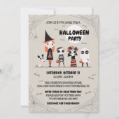 Uitnodiging voor Halloween Party (Voorkant)