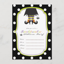 Uitnodiging voor Halloween Party