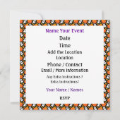 Uitnodiging voor Halloween Party (Achterkant)