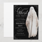 Uitnodiging voor Halloween Party (Voorkant / Achterkant)