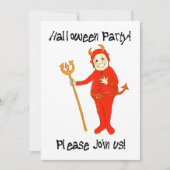 Uitnodiging voor Halloween Party (Voorkant)