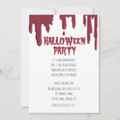 Uitnodiging voor Halloween Party (Voorkant)