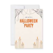 Uitnodiging voor Halloween Party