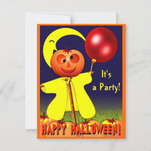 Uitnodiging voor Halloween Party