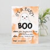 Uitnodiging voor Halloween Party (Staand voorkant)