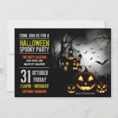 Uitnodiging voor Halloween Party (Voorkant)